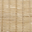 Safavieh Minerva Rattan Weaved Dining Chair in Natural / Black
