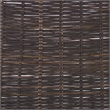 Safavieh Minerva Rattan Weaved Dining Chair in Brown / Black