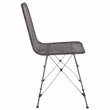 Safavieh Minerva Rattan Weaved Dining Chair in Brown / Black