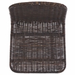Safavieh Minerva Rattan Weaved Dining Chair in Brown / Black