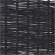 Safavieh Minerva Rattan Weaved Dining Chair in Black
