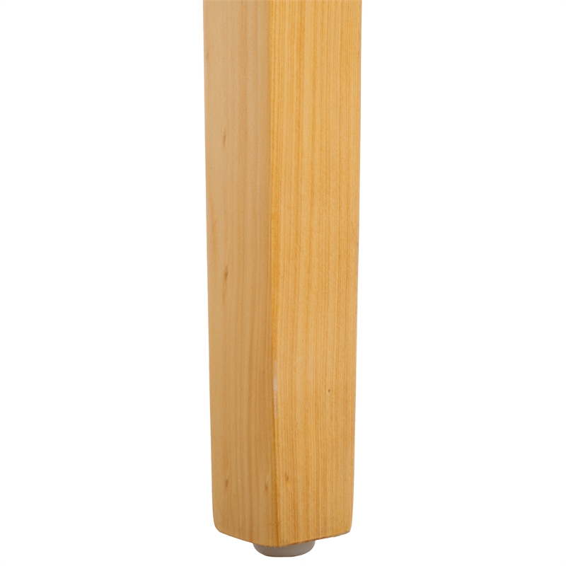 Safavieh Suzetta Pine Wood Dining Chair in Natural / White