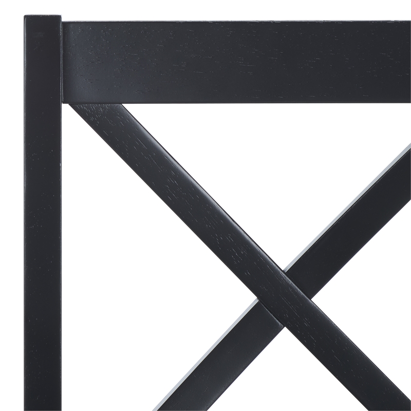 Safavieh Akash Wood Dining Chair in Black