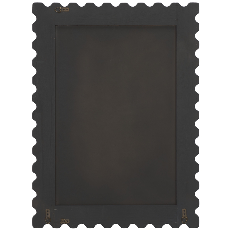 Safavieh Nadia Wood and Iron Mirror in Black