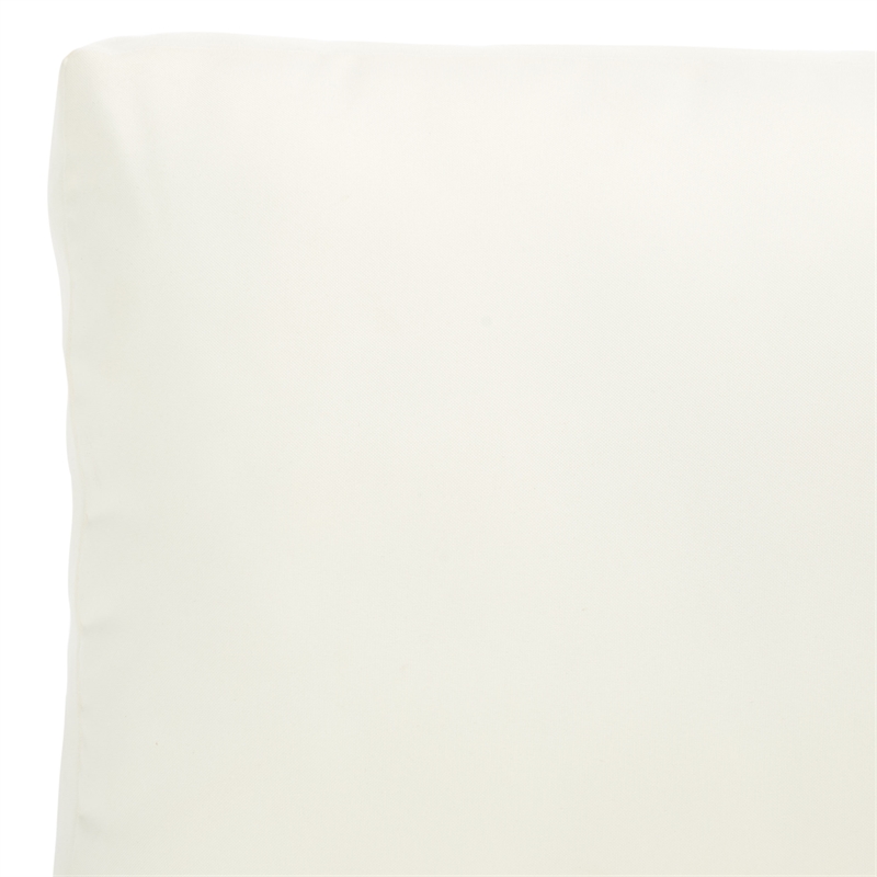 Safavieh Dune Wood and Polyester Sofa in Natural / Beige