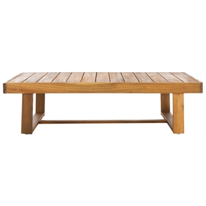 Safavieh Duncan Wood Coffee Table in Natural