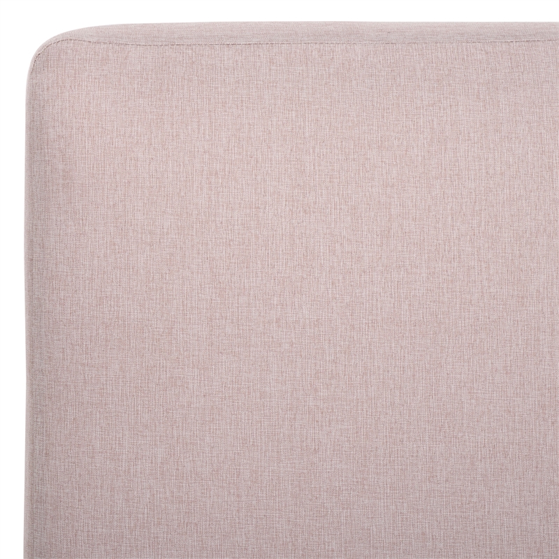 Safavieh Vale Steel and Polyester Lounger in Gray / Light Gray