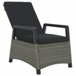 Safavieh Herman Steel and Polyester Recliner 3 Pc Set in Brown / Black