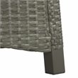 Safavieh Herman Steel and Polyester Recliner 3 Pc Set in Brown / Light Gray