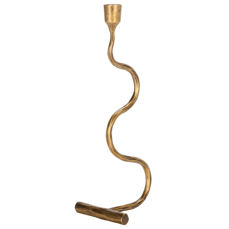 Safavieh Zobi Taper Candlestick Set Of 2 in Gold
