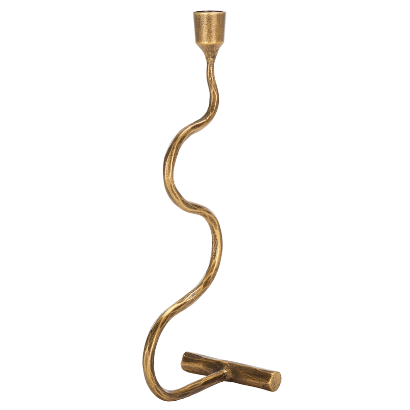Safavieh Zobi Taper Candlestick Set Of 2 in Gold