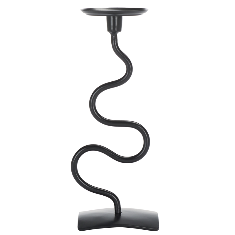 Safavieh Nisi Candleholder Set Of 2 in Black