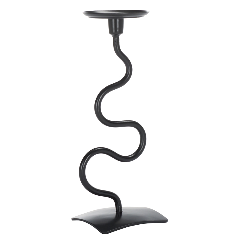Safavieh Nisi Candleholder Set Of 2 in Black