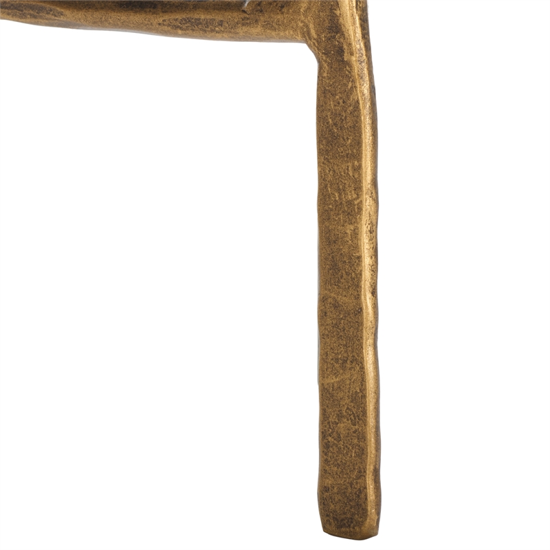 Safavieh Quyn Taper Candleholder Centerpiece in Brass