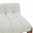 Safavieh Delphini Wood Counter Stool in Ivory / Walnut
