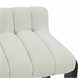 Safavieh Delphini Wood Counter Stool  in Ivory / Black