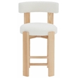 Safavieh Saralisa Wood Counter Stool  in Ivory / Natural