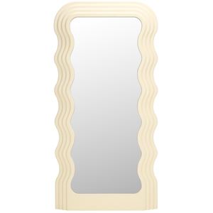 Safavieh Mahya Wood and Iron Mirror in White