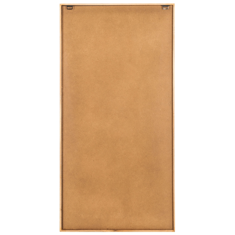 Safavieh  Memory Wood Framed Dimensional Wall Art in Natural / Cream