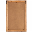 Safavieh Olena Wood Mirror in Red / Brown