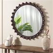 Safavieh Lando Wood  Mirror in Walnut