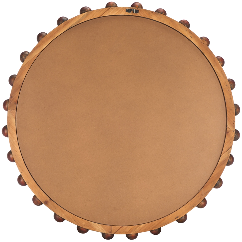 Safavieh Lando Wood  Mirror in Walnut