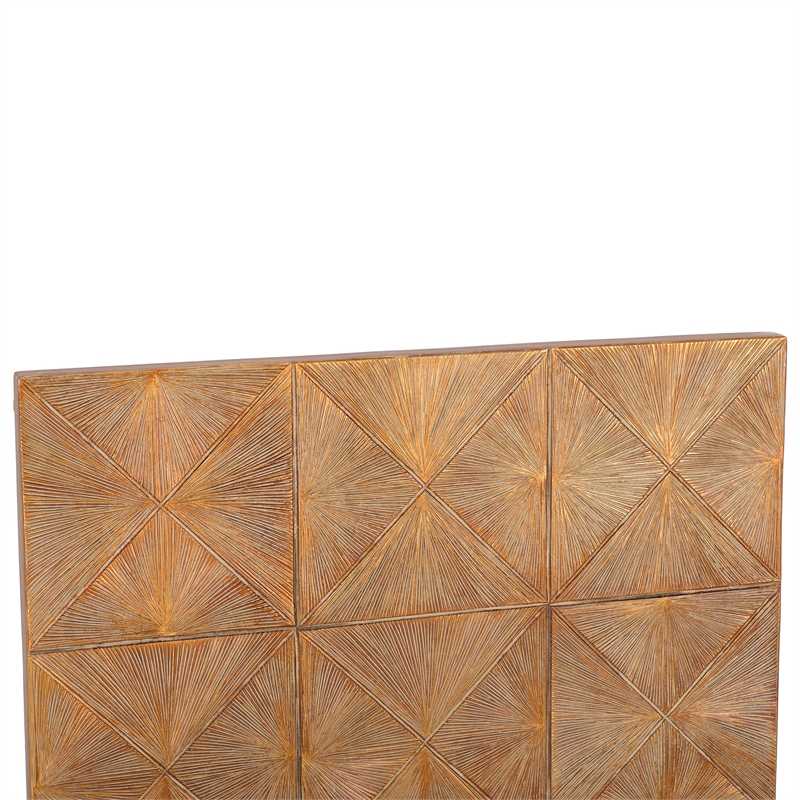 Safavieh Marlow Wood Wall Decor in Gold