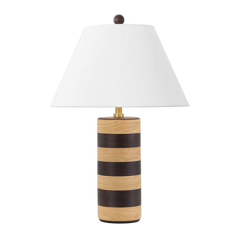 Safavieh Shea Resin Table Lamp in Light Brown / Brown
