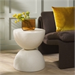 Safavieh Austyn Hourglass Accent Table in White