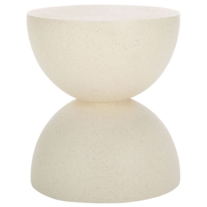 Safavieh Austyn Hourglass Accent Table in White
