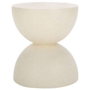 Safavieh Austyn Hourglass Accent Table in White