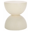 Safavieh Austyn Hourglass Accent Table in White