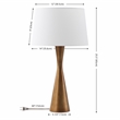 Safavieh Edie Resin Table Lamp in Brass