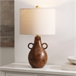 Safavieh Shiloh Ceramic Table Lamp in Brown
