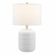 Safavieh Elio Ceramic Table Lamp in White