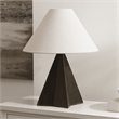 Safavieh Renzo Resin Table Lamp in Black