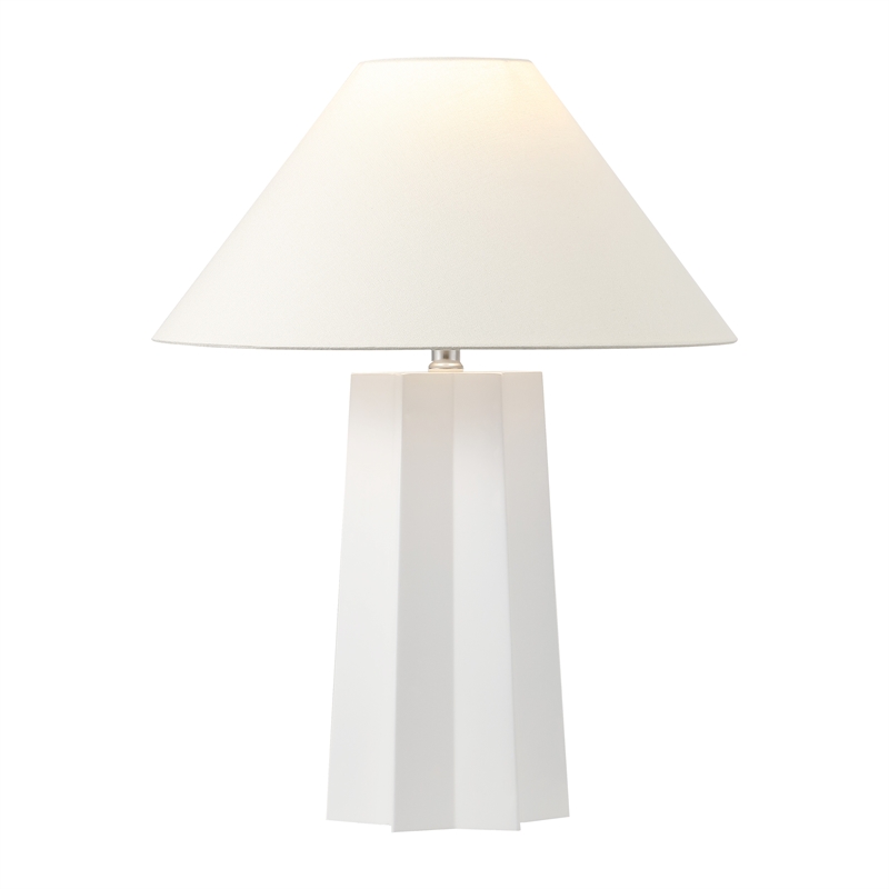 Safavieh Symone Resin Table Lamp in White