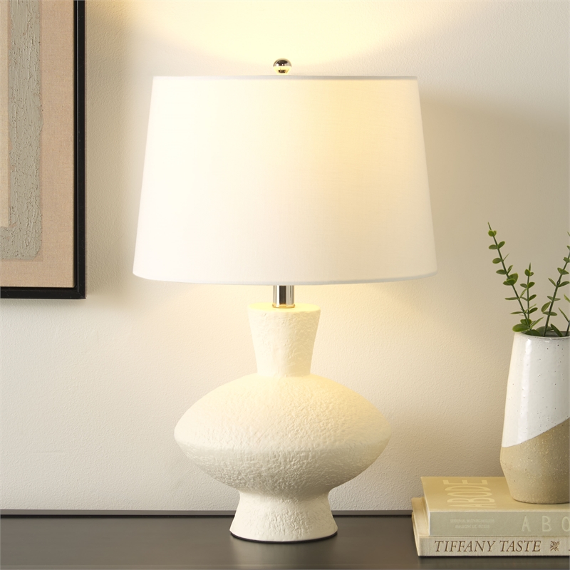 Safavieh Jola Ceramic Table Lamp in Off White