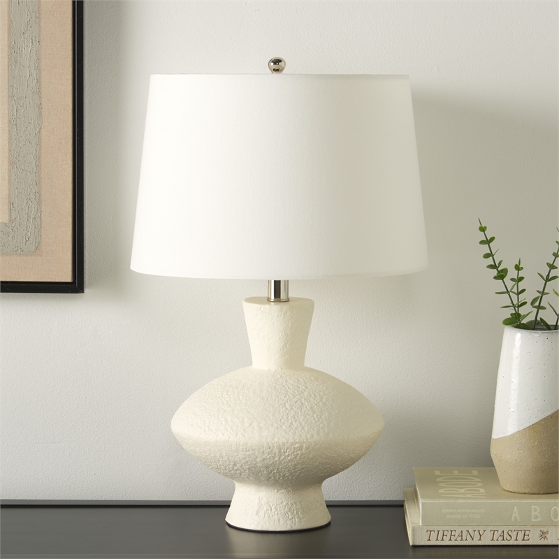 Safavieh Jola Ceramic Table Lamp in Off White