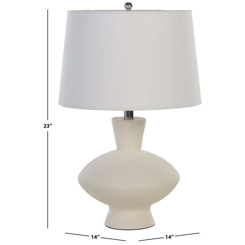 Safavieh Jola Ceramic Table Lamp in Off White