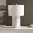 Safavieh Anessa Ceramic Table Lamp in Cream / Brass