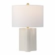 Safavieh Anessa Ceramic Table Lamp in Cream / Brass