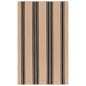 Safavieh Braided 800 3'-0&quot x 5'-0&quot Jute Hand Woven Rug in Natural / Black