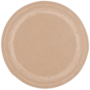 Safavieh Braided 800 6'-0&quot x 9'-0&quot Jute Hand Woven Rug in Natural / Beige