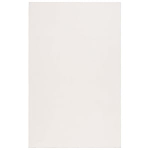 Safavieh Faux Rabbit Fur 2'-3&quot x 4'-0&quot Polyester Power Loomed Rug in Beige