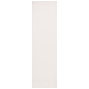 Safavieh Faux Rabbit Fur 2'-3&quot x 6'-0&quot Polyester Power Loomed Rug in Beige