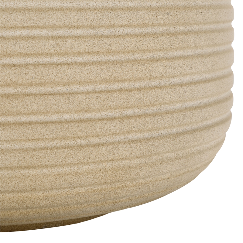 Safavieh Nardo Planter Pot Set of 2 in Beige