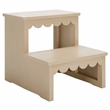 Safavieh Haven Wood 2 Stair Step Stool in Natural