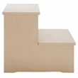 Safavieh Haven Wood 2 Stair Step Stool in Natural