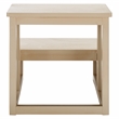 Safavieh Haven Wood 2 Stair Step Stool in Natural